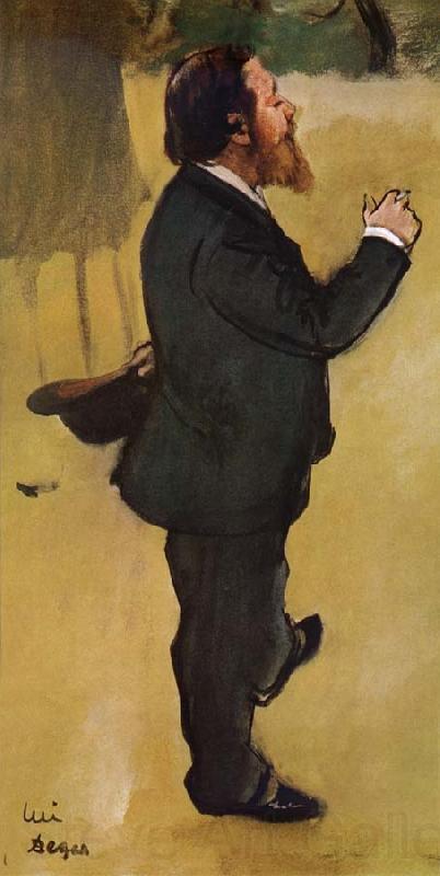 Edgar Degas Portrait Norge oil painting art